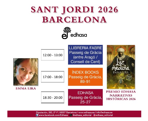 Se acerca San Jordi y EDHASA vuelve a su parada de Paseo de Gracia